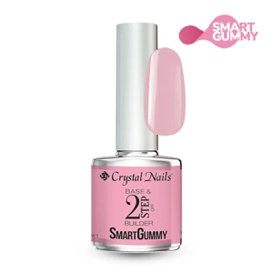 Crystal Nails Smartgummy Base & Builder Gel - NR1 Baby Pink 8ml főképe
